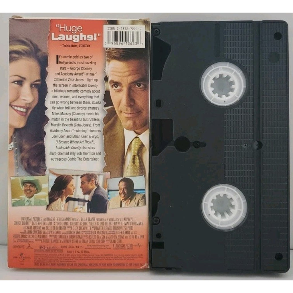 Intolerable Cruelty (VHS, 2004)