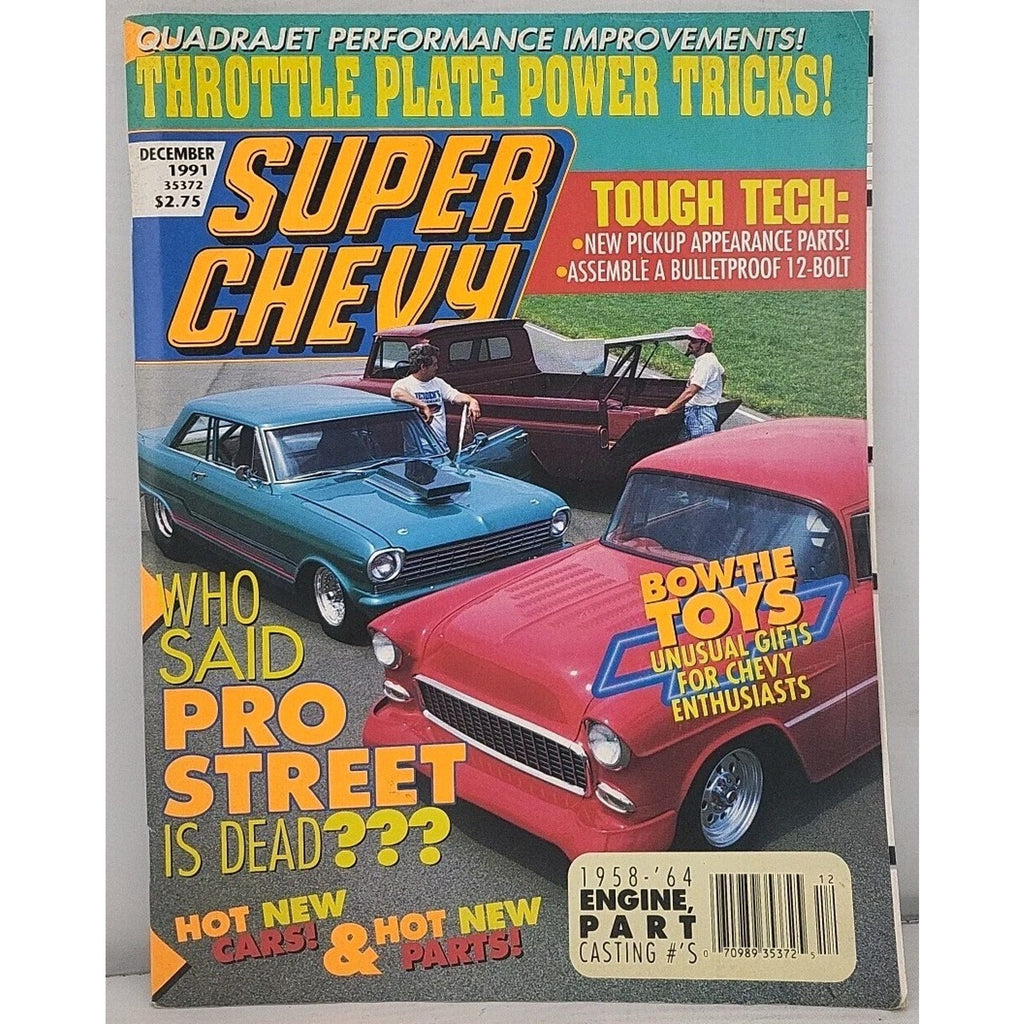Super Chevy Magazine - December 1991 - Volume 20 Number 12