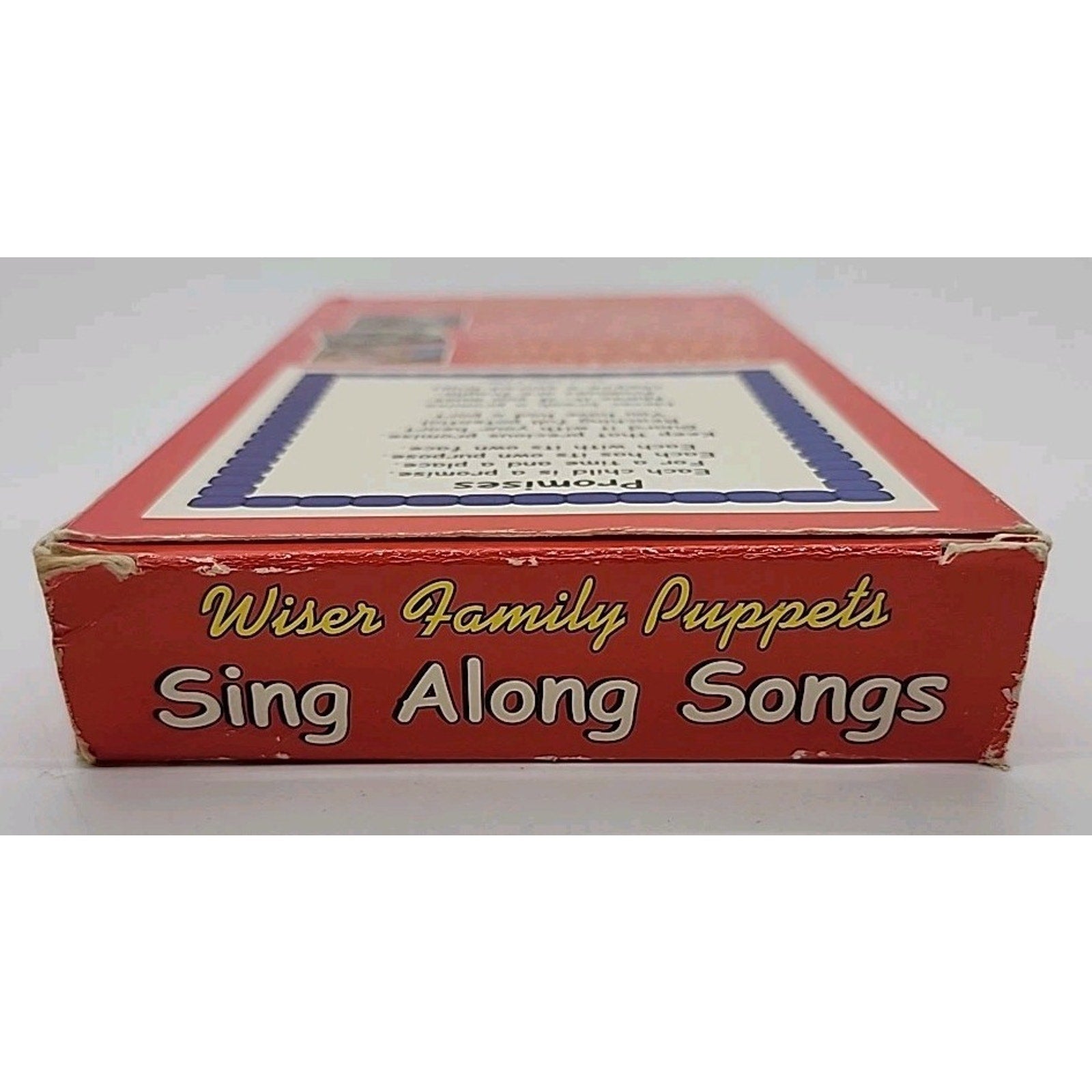Wiser Family Puppets Sing Along Songs Volume 1 Teaching Values Virtues VHS 1999