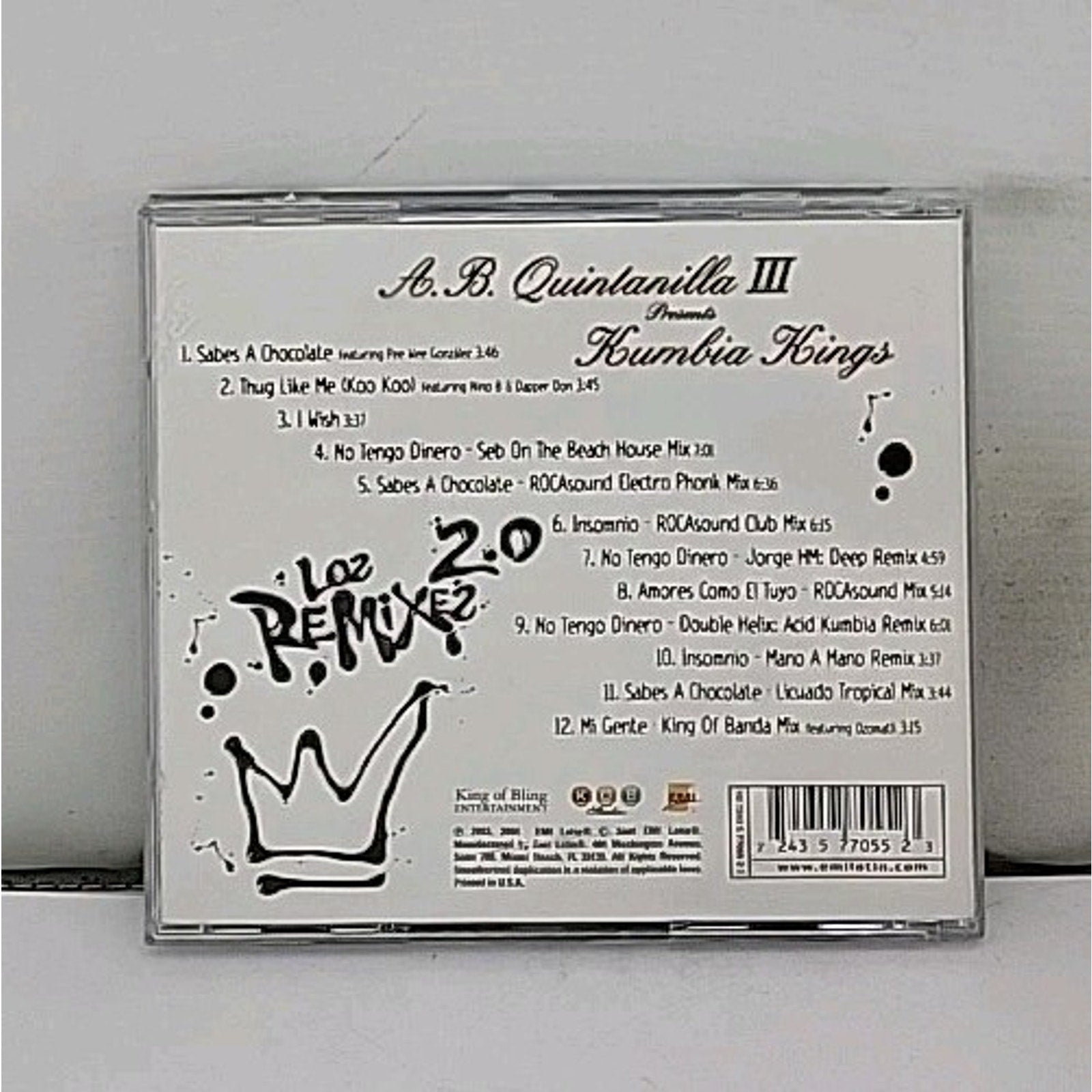 Los Remixes 2.0 by A.B. Quintanilla III (CD, 2004)