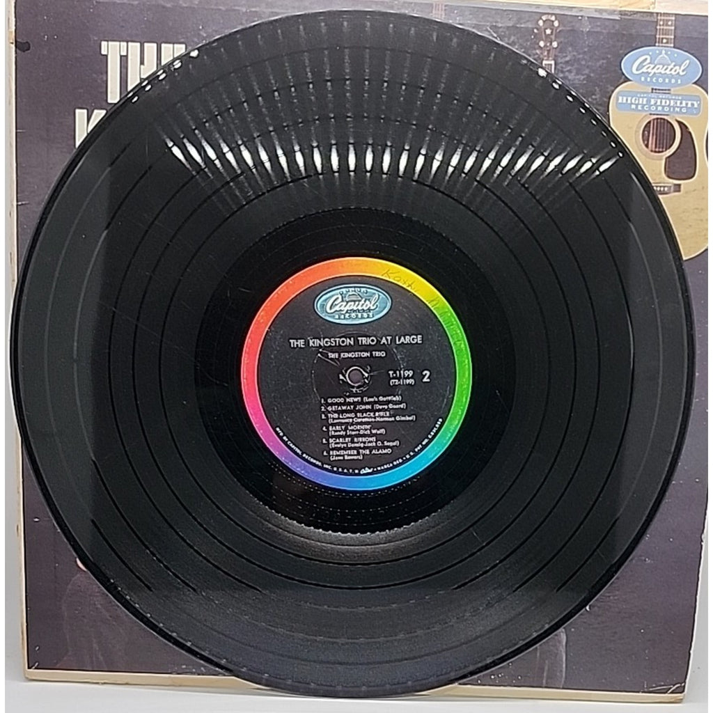The Kingston Trio - At Large - Capitol Records T-1199 1959 (Record)