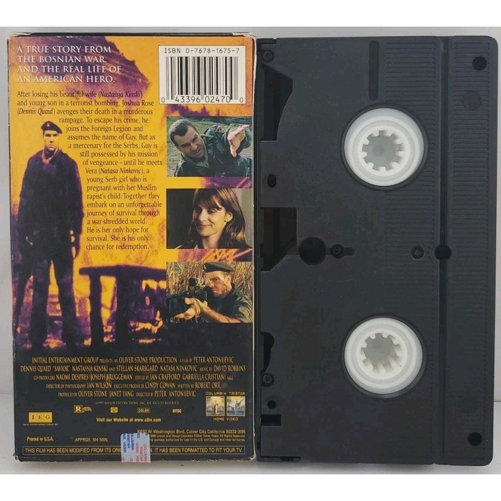 Savior (VHS, 1999, Closed Captioned)