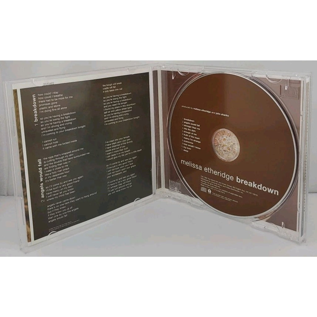 Breakdown by Melissa Etheridge (CD, 1999)
