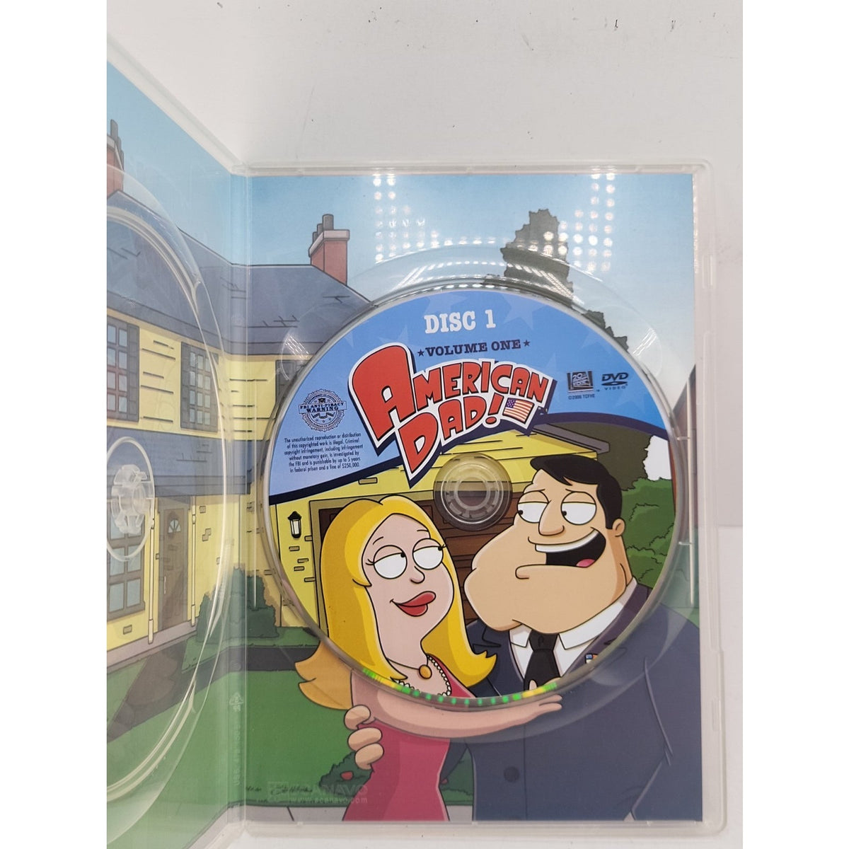 American Dad! Volume One DISC ONE ONLY DVD