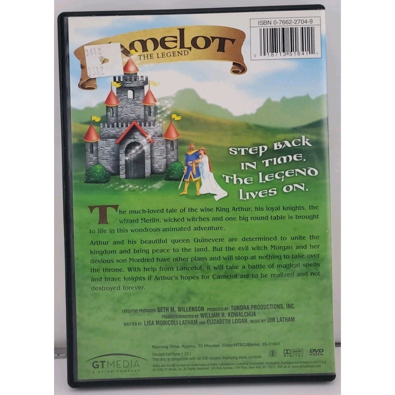 Camelot the Legend (DVD, 2006)