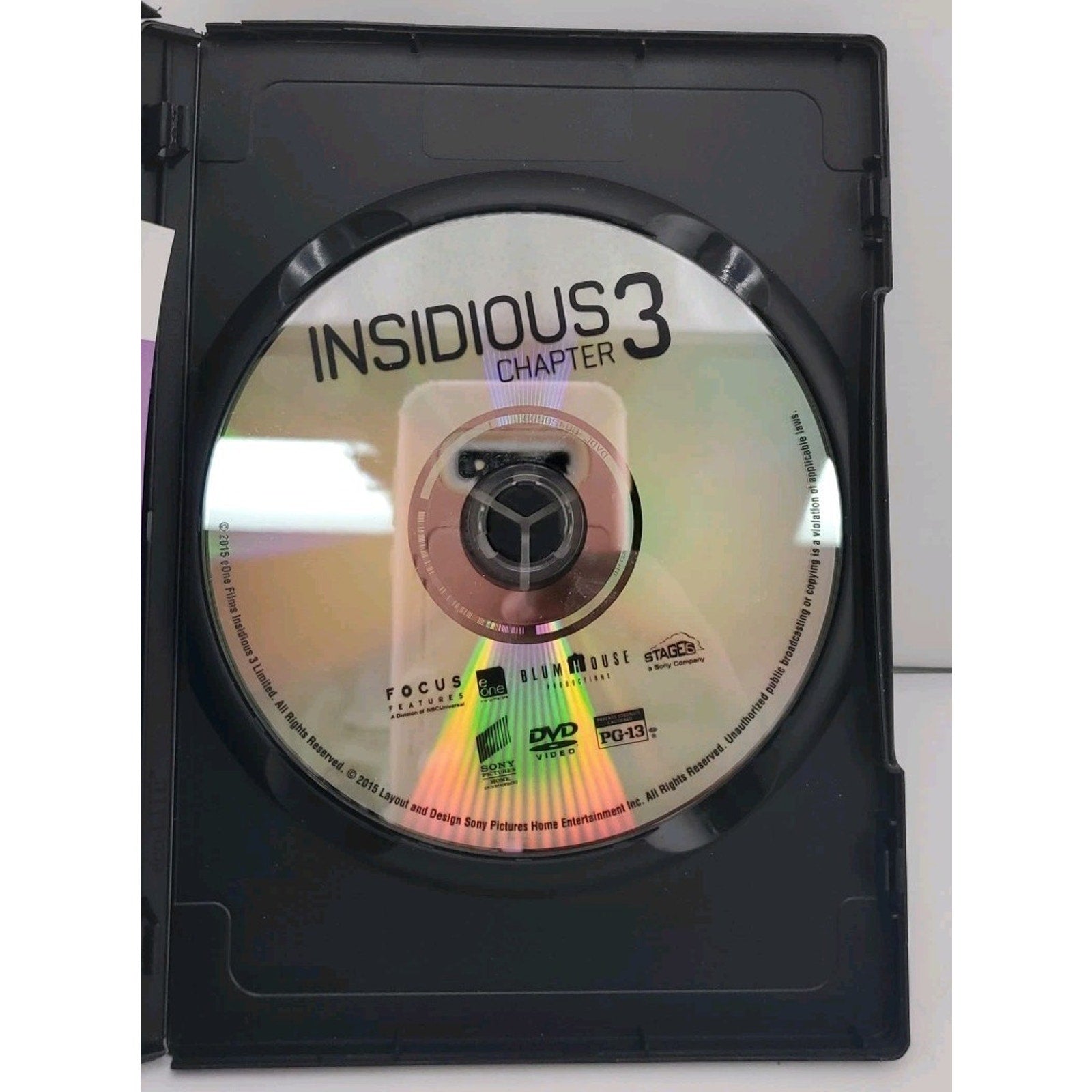 Insidious: Chapter 3 (DVD, 2015)