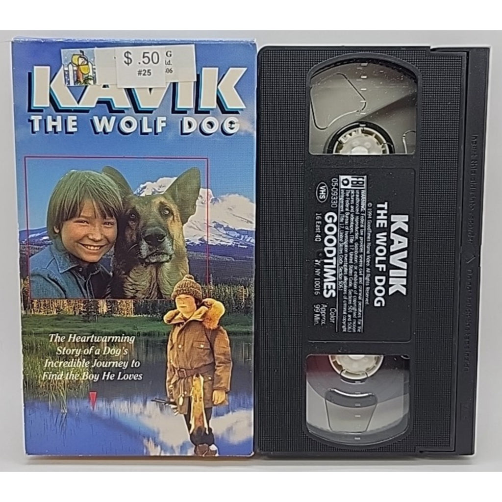 Kavik the Wolf Dog (VHS, 2001)