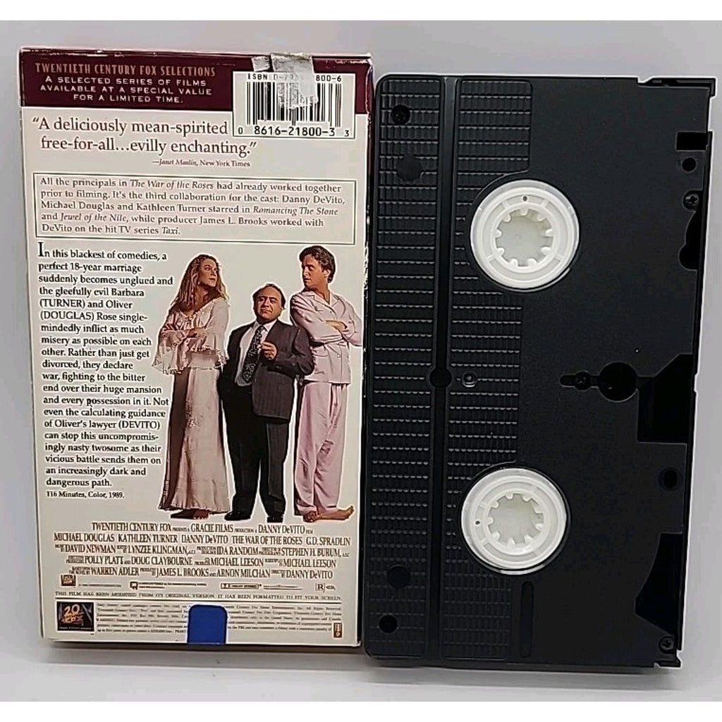 War of the Roses (VHS, 1989)