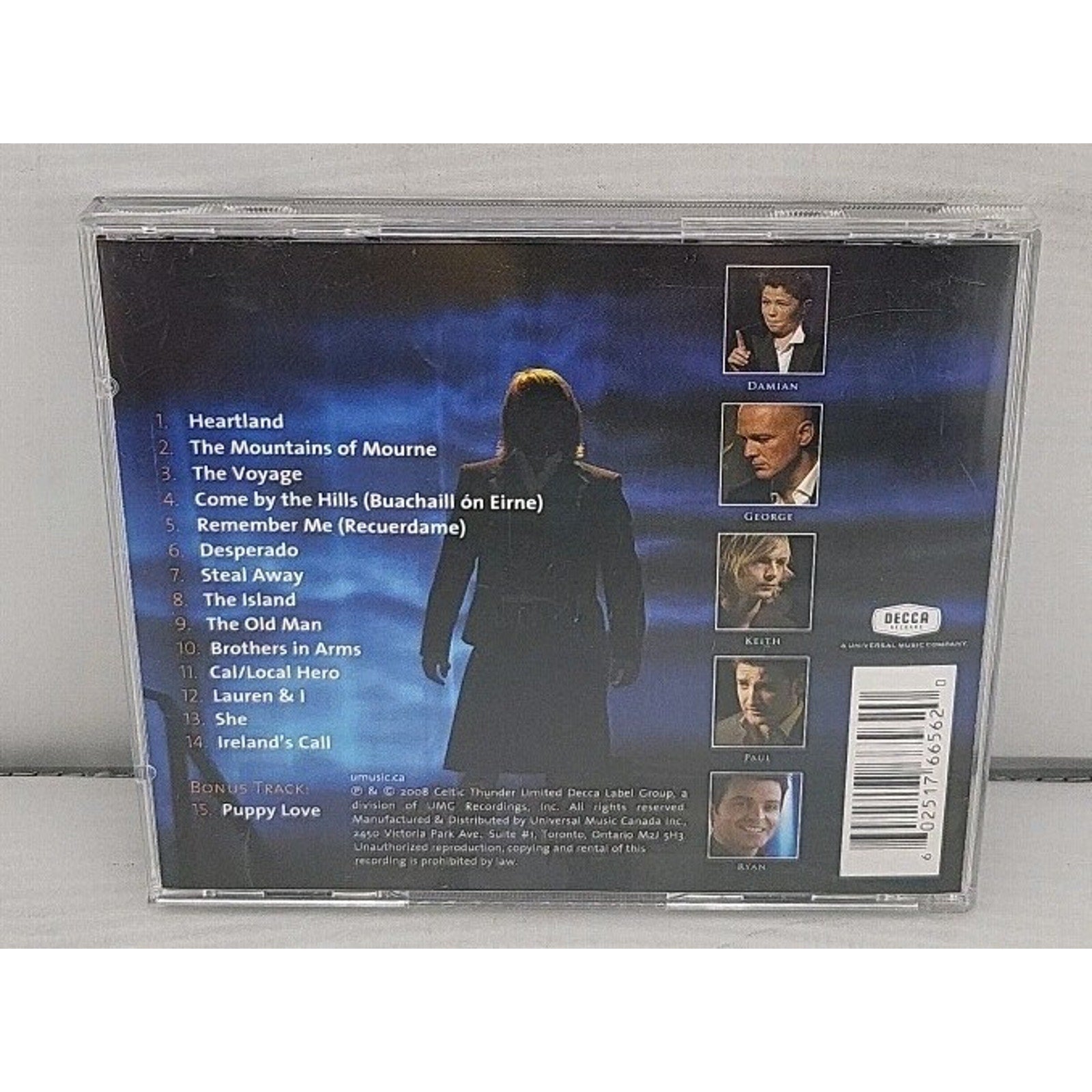 Celtic Thunder: the Show by Celtic Thunder (CD, 2008)