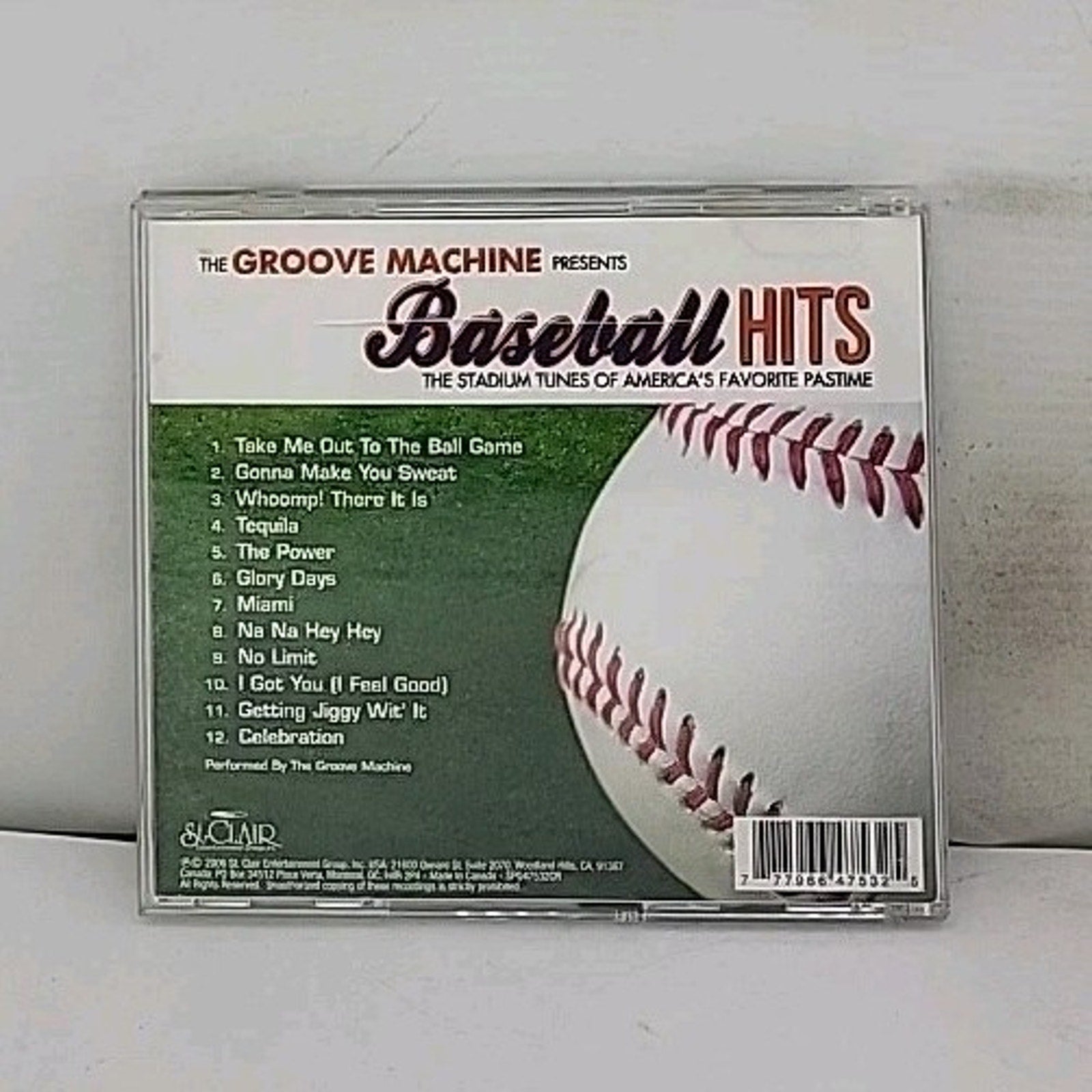 Baseball Hits by Groove Machine (CD, 2006)