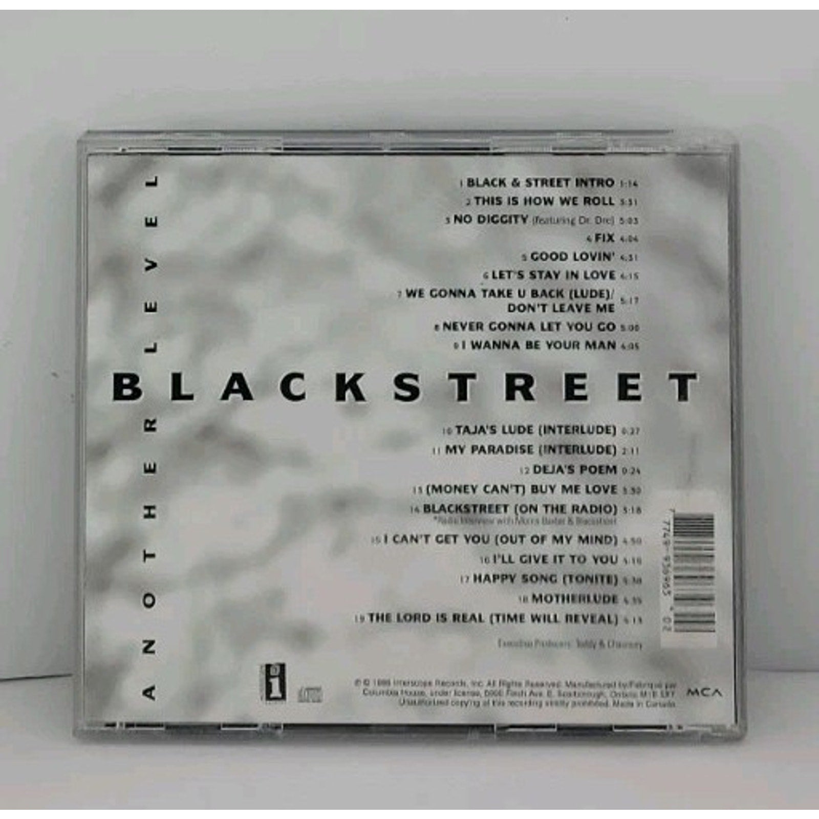 Blackstreet, Another level, Audio CD