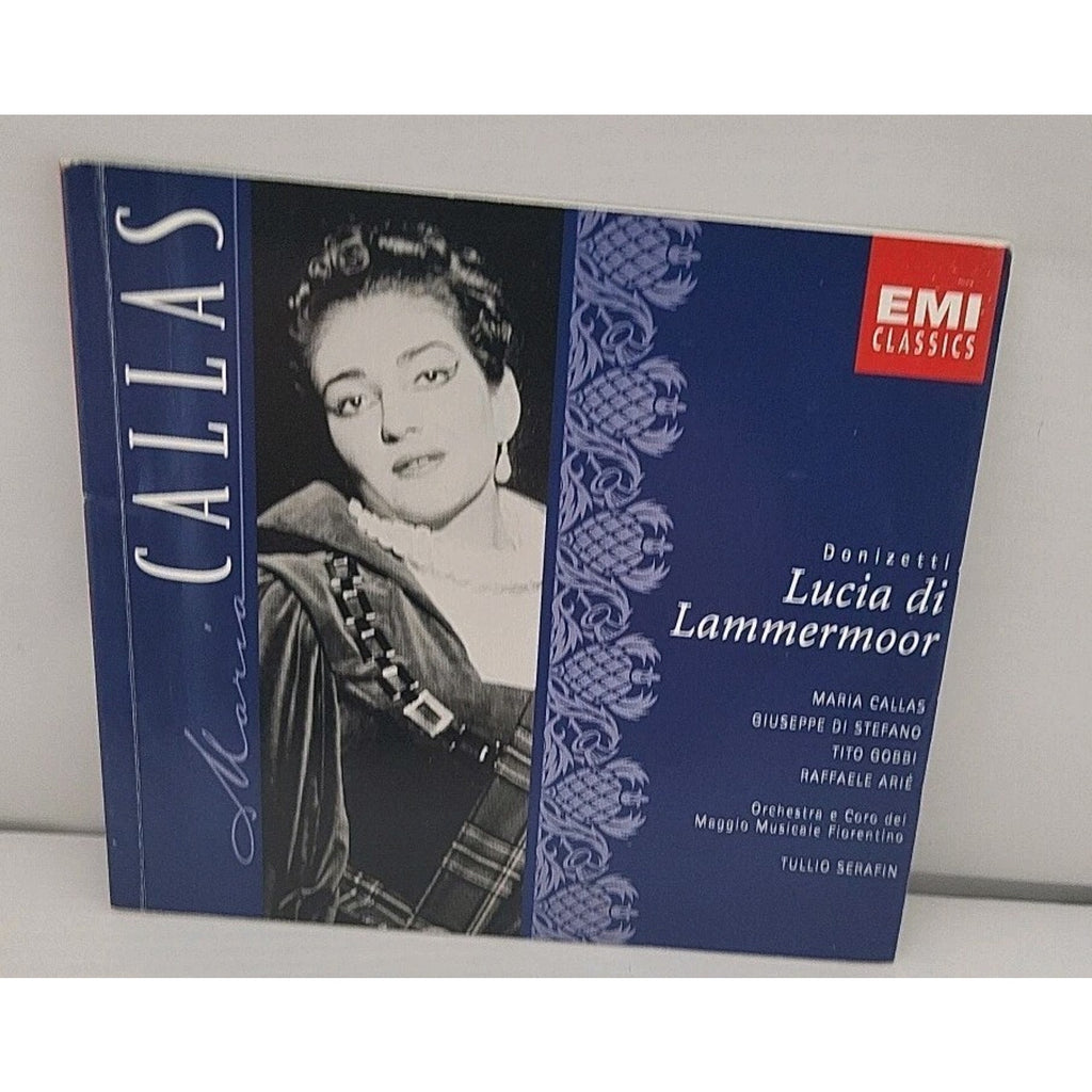 Donizetti Lucia Di Lammermoor CD Set Maria Callas 2 Discs Tullio Serafin EMI
