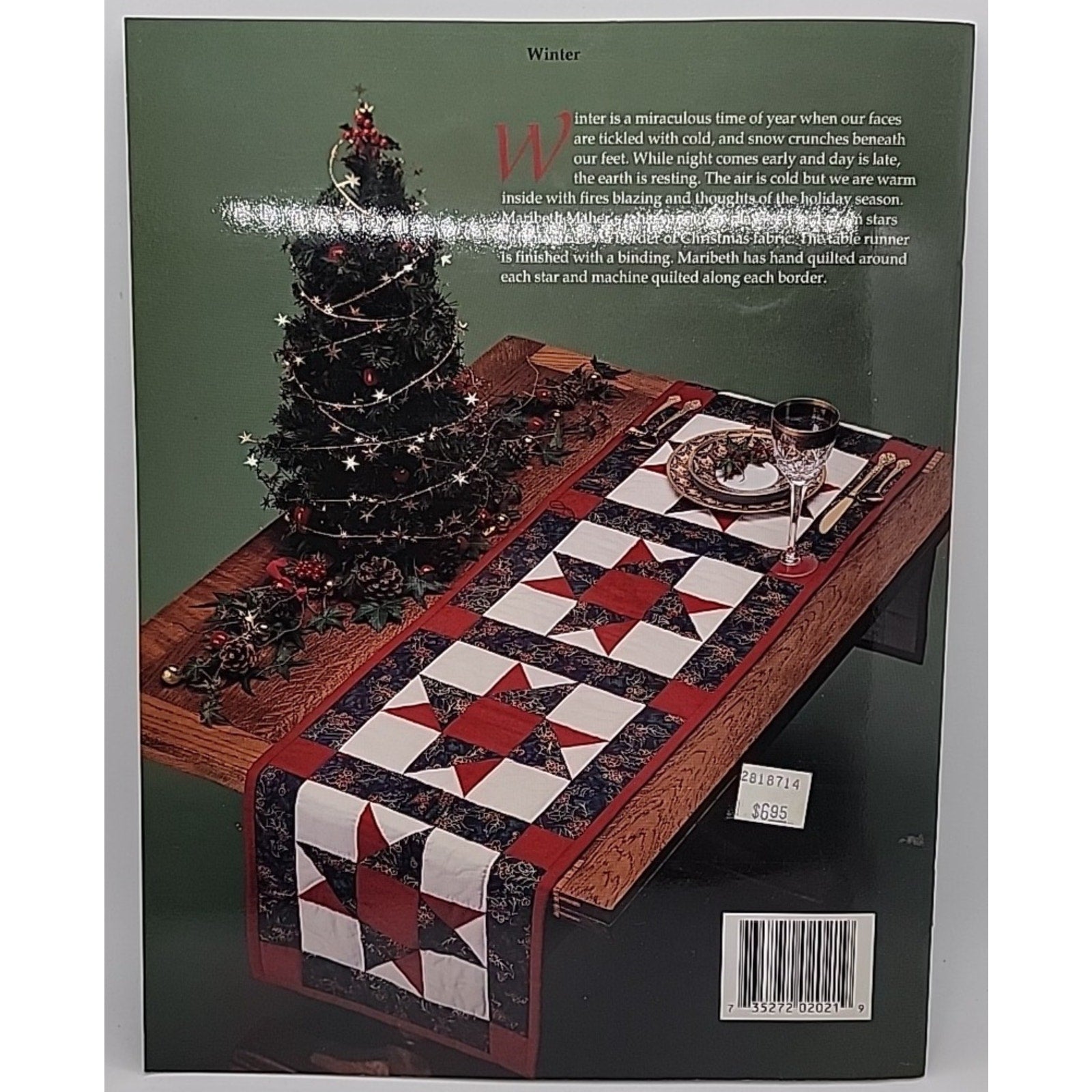 A Star For All Seasons ~ Quilt in a Day Table Runner Placemats - Pattern Booklet