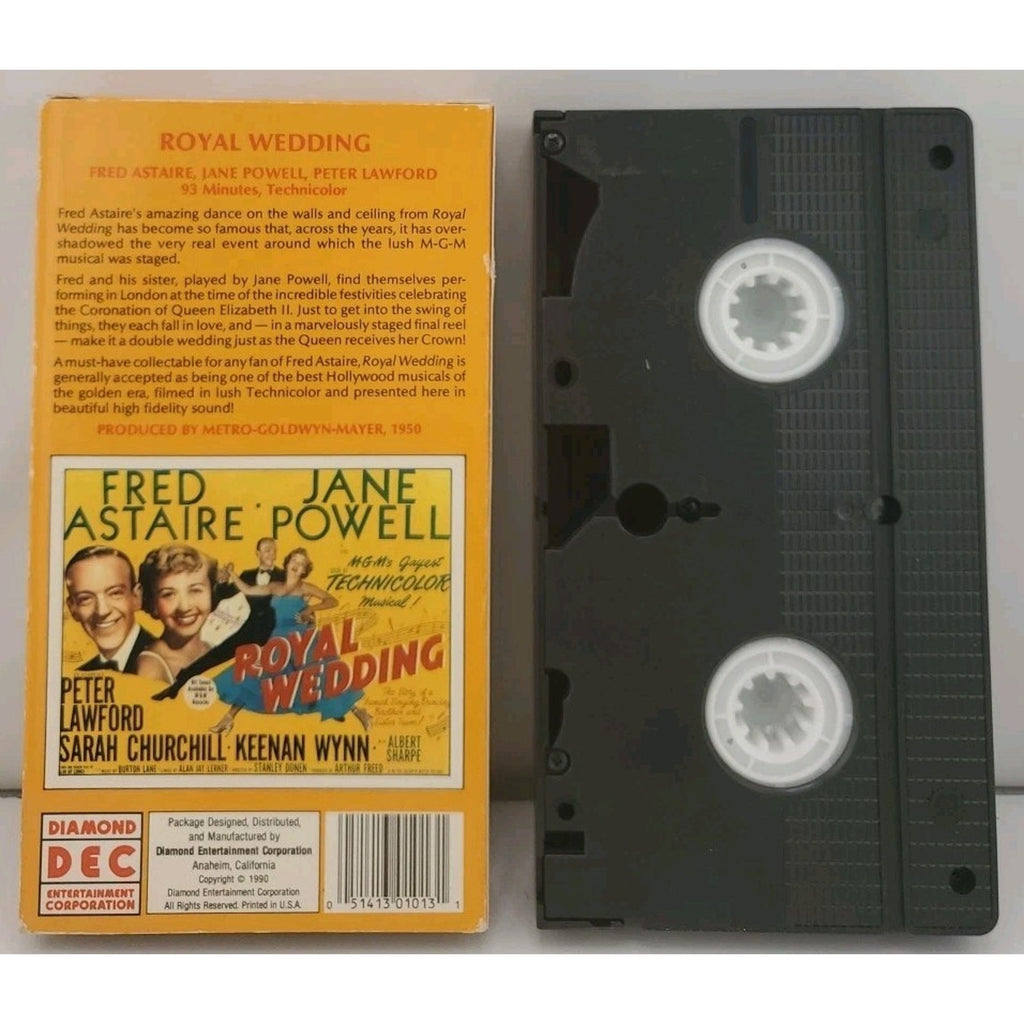 Royal Wedding (1990 VHS, Diamond Film Classics)