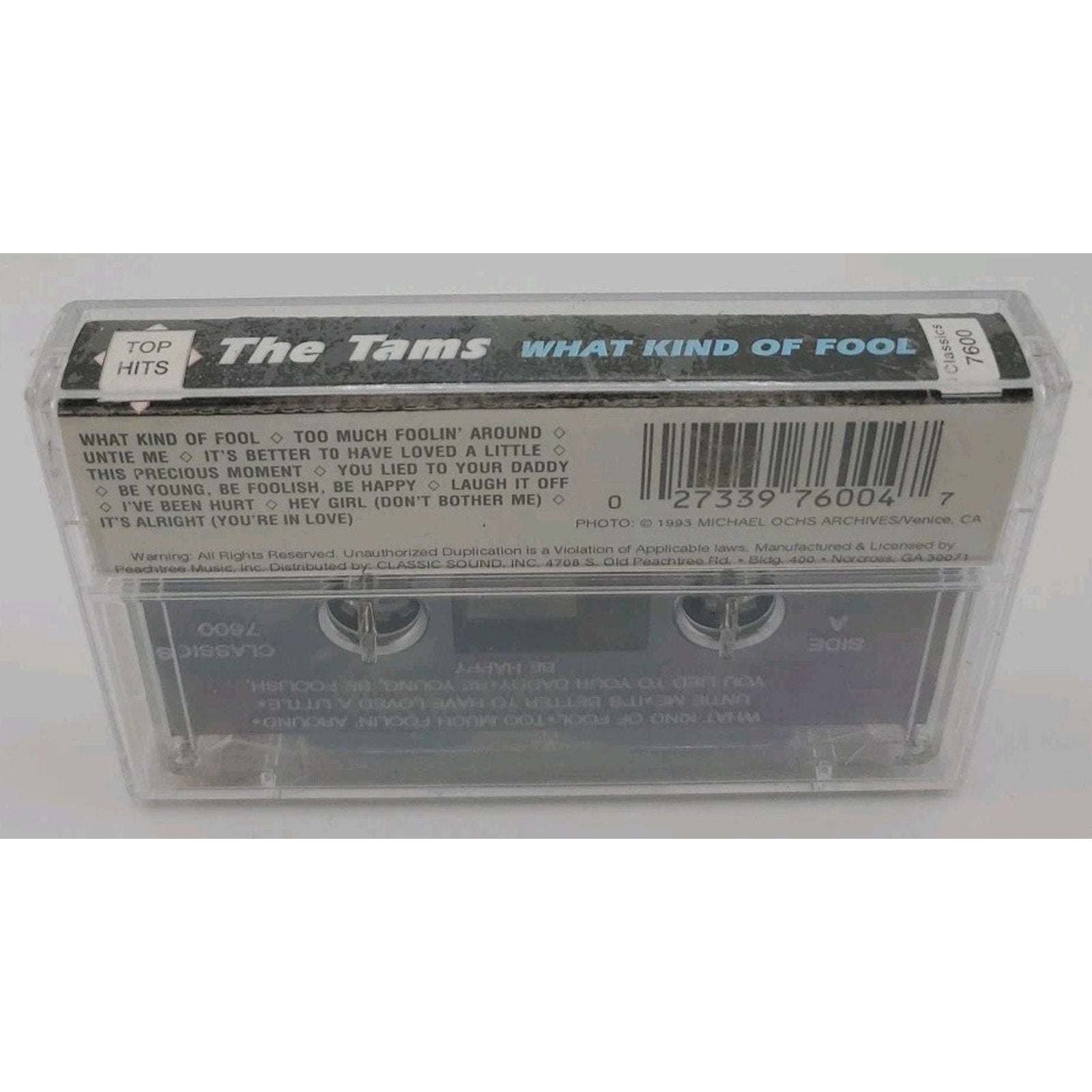 The Tams What Kind of Fool (Cassette) *Brand New*