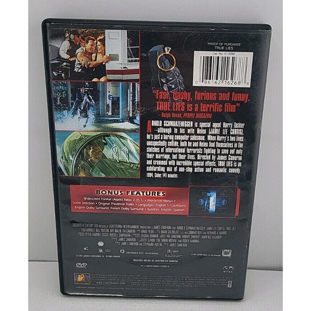True Lies (DVD, 1994)