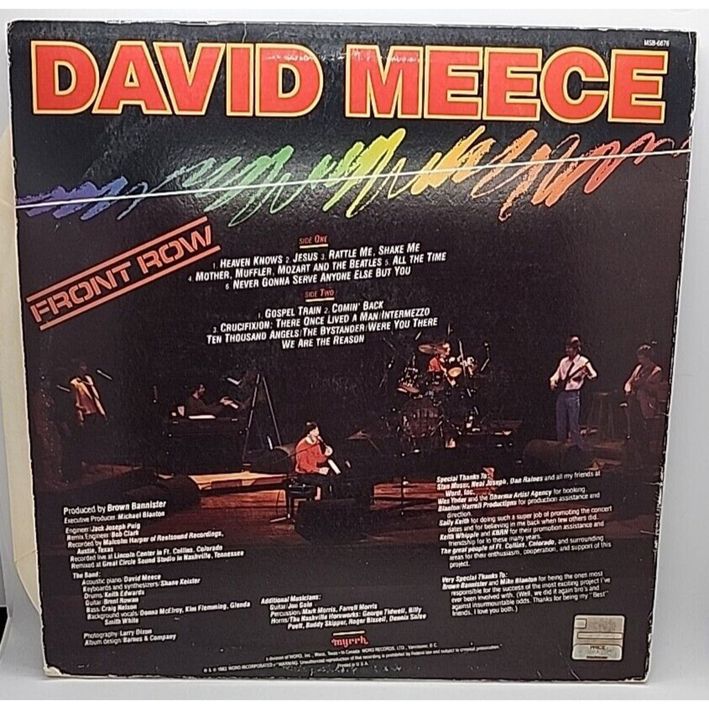 David Meece Front Row (Record)