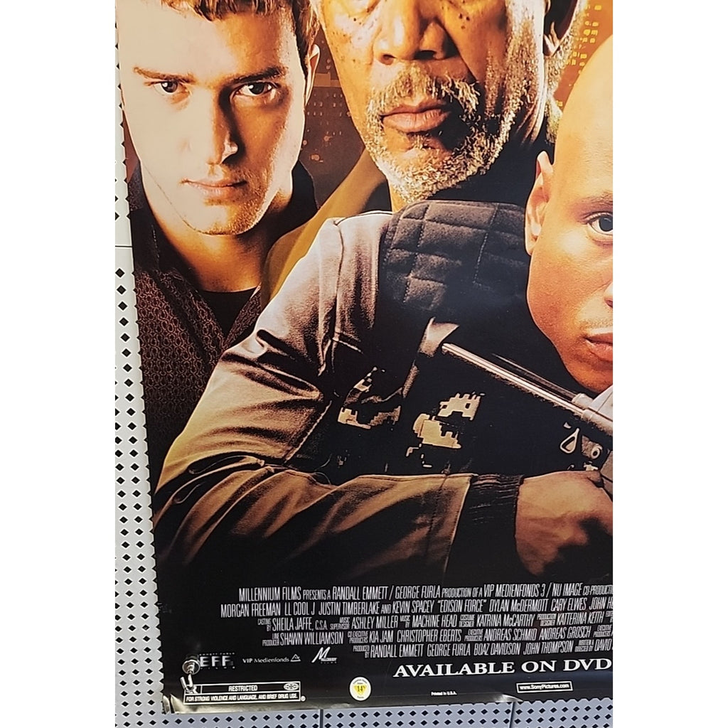 Edison Force Movie Poster Video Release Poster 27x40