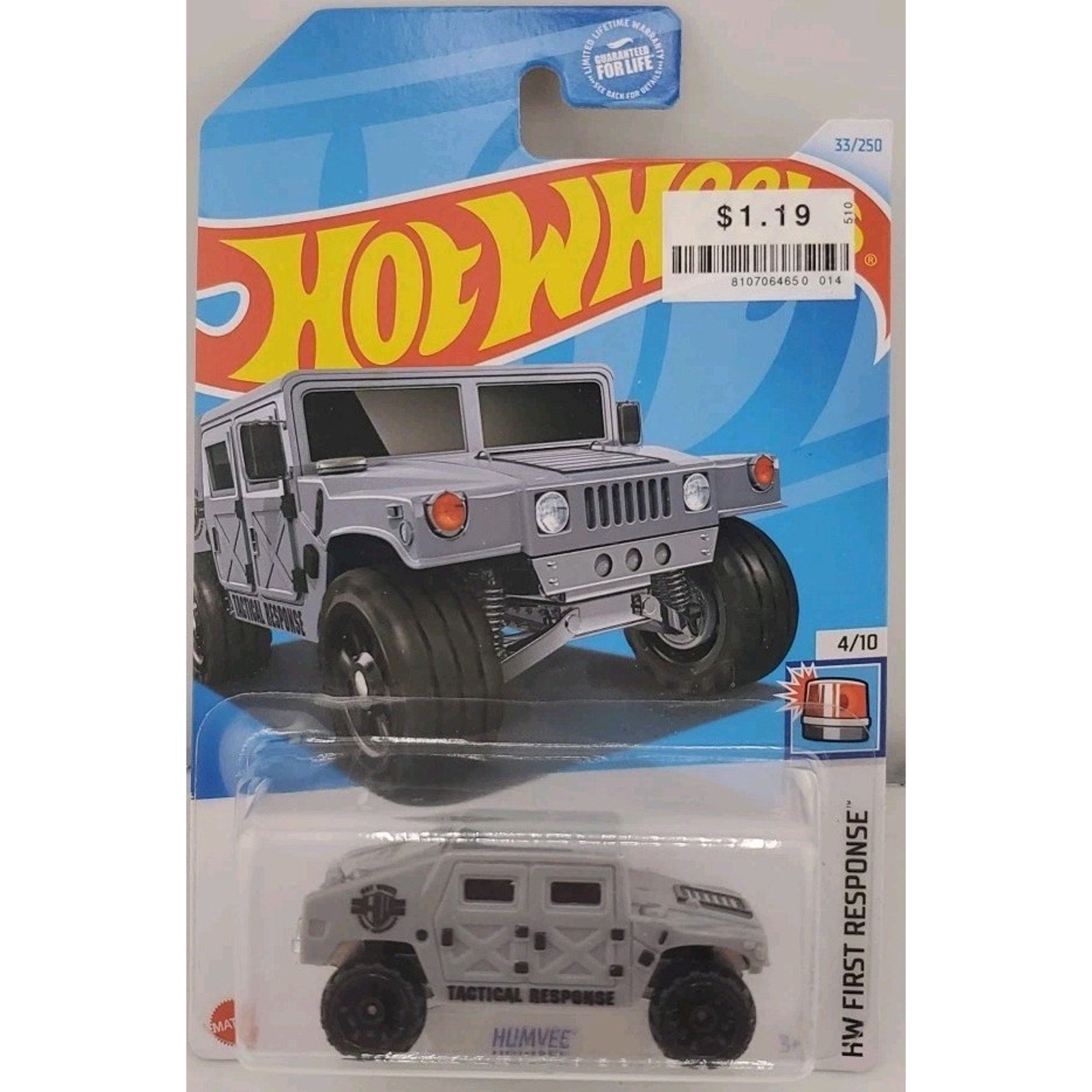 2024 Hot Wheels Humvee HW First Response 4/10