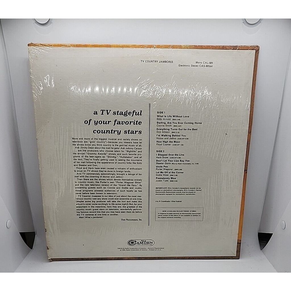 Various Artists Tv Country Jamboree Compilation (Record)