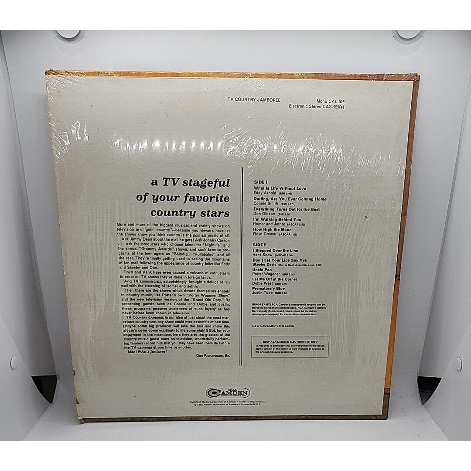 Various Artists Tv Country Jamboree Compilation (Record)
