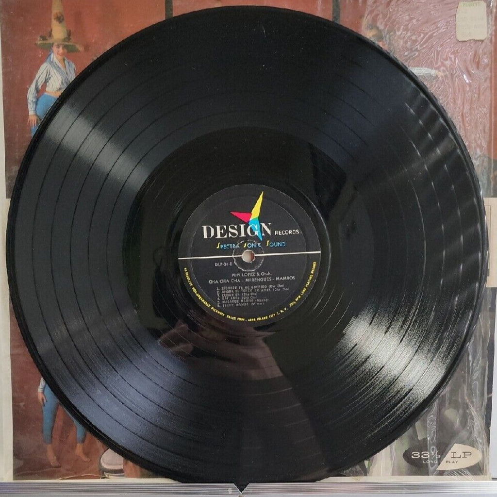 Pupi Lopez and his Orchestra "Cha Cha Cha, Merengues and Mambos" (Record)