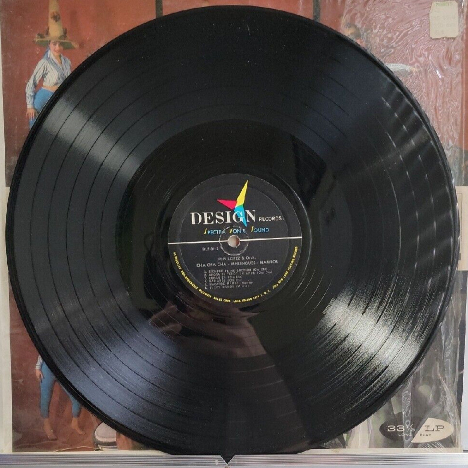 Pupi Lopez and his Orchestra "Cha Cha Cha, Merengues and Mambos" (Record)