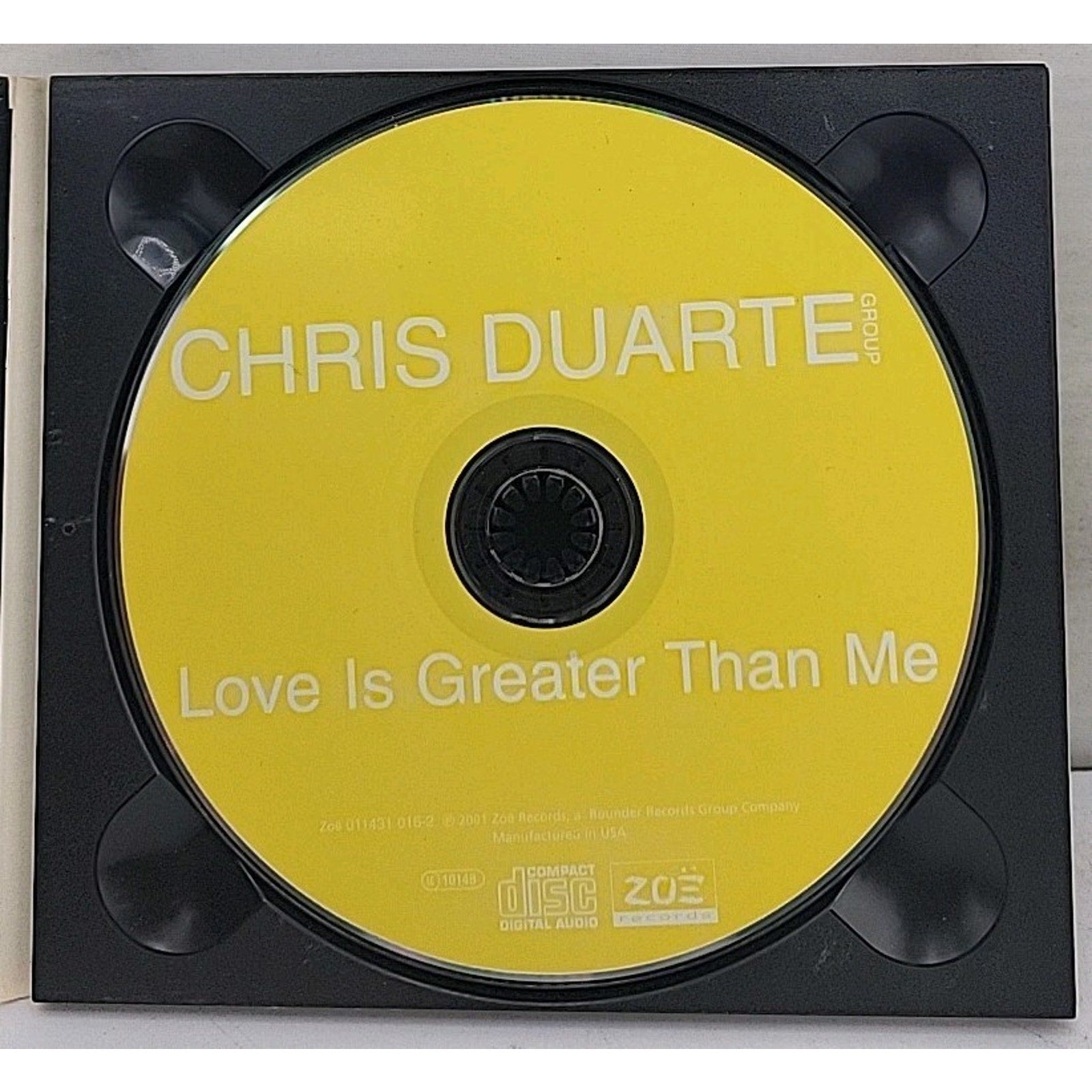 Love Is Greater than Me by Chris Duarte Group (CD, 2000)
