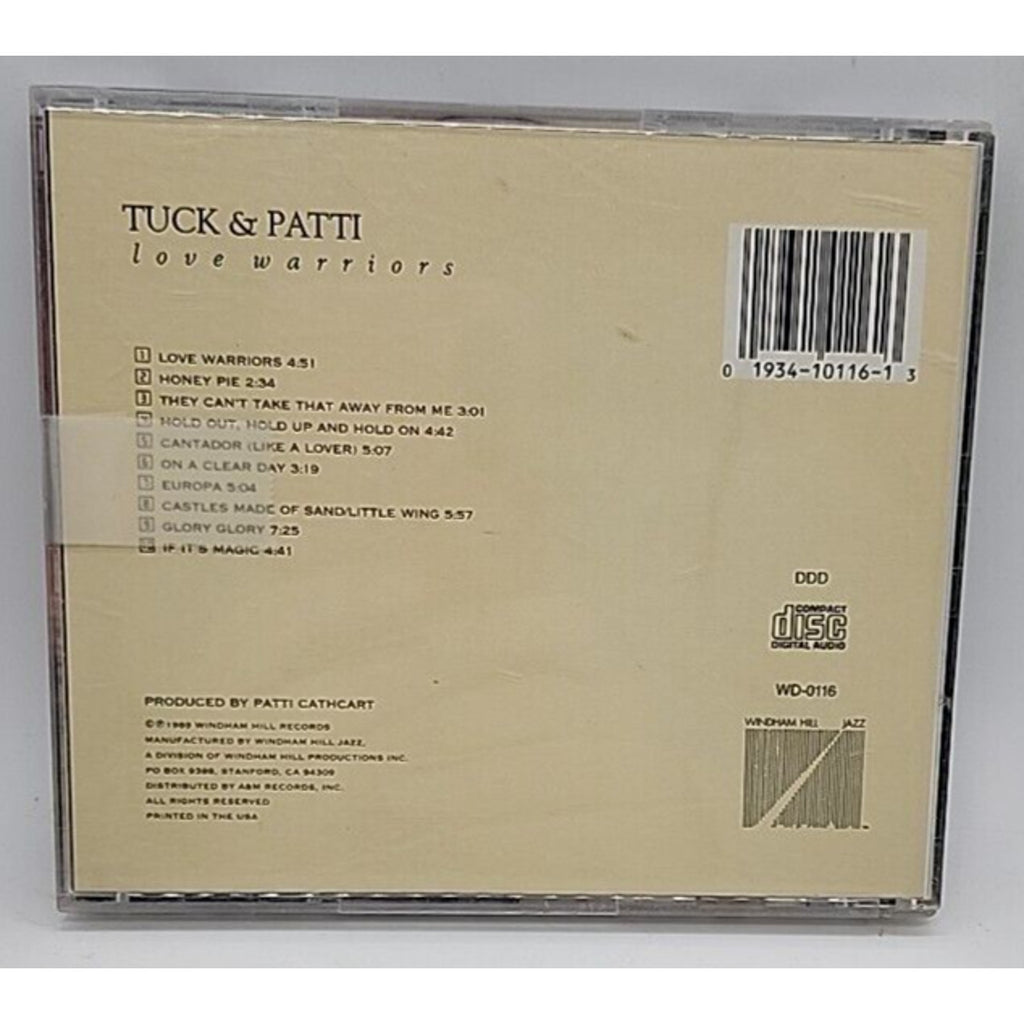 Tuck & Patti Love Warriors (CD)