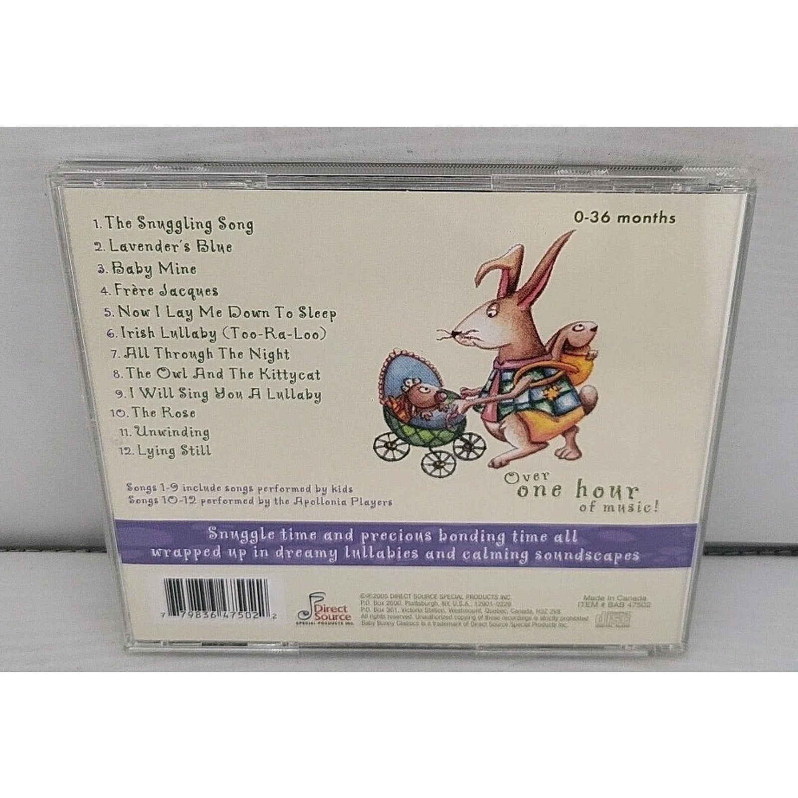 Snuggle Baby by Various Artists (CD, Apr-2005, Direct Source)