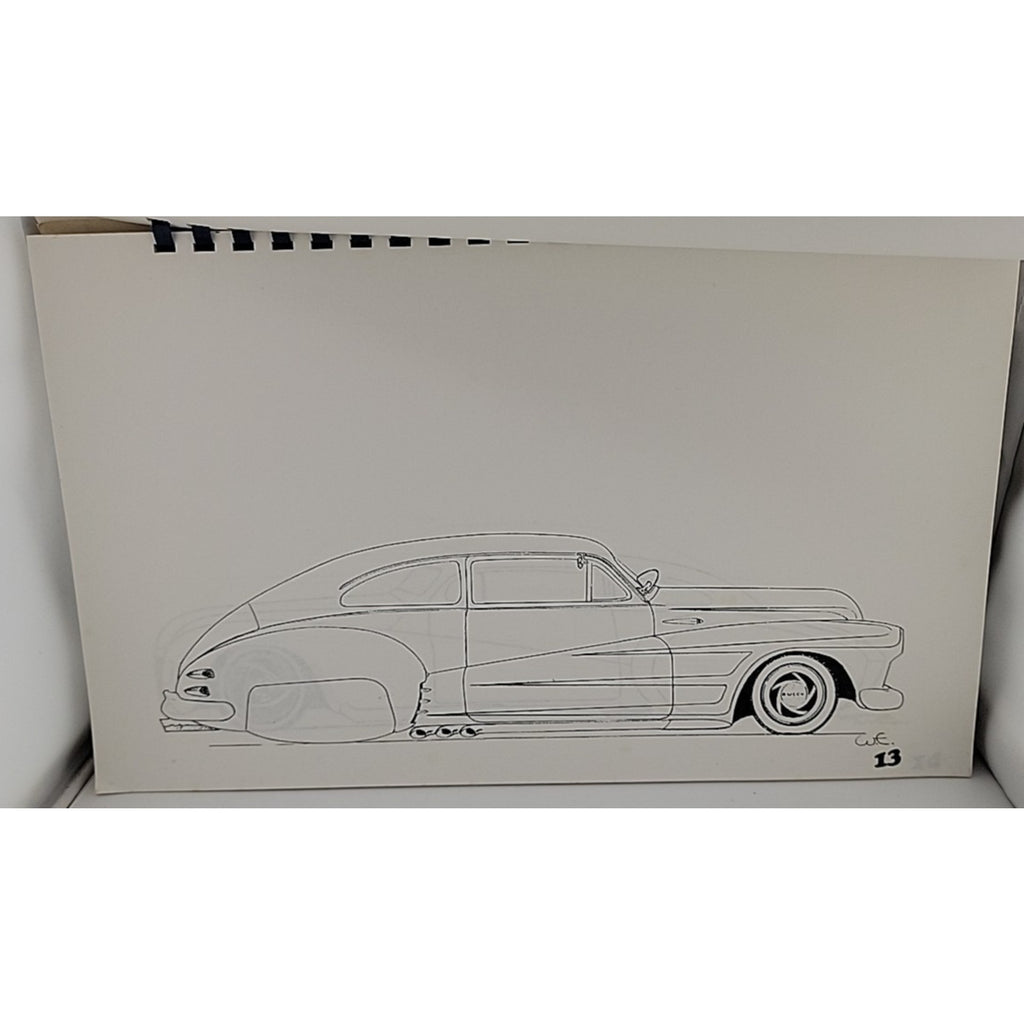 Leadsleds Volume 2 Chevys - Buicks - Studebakers & More Coloring Book