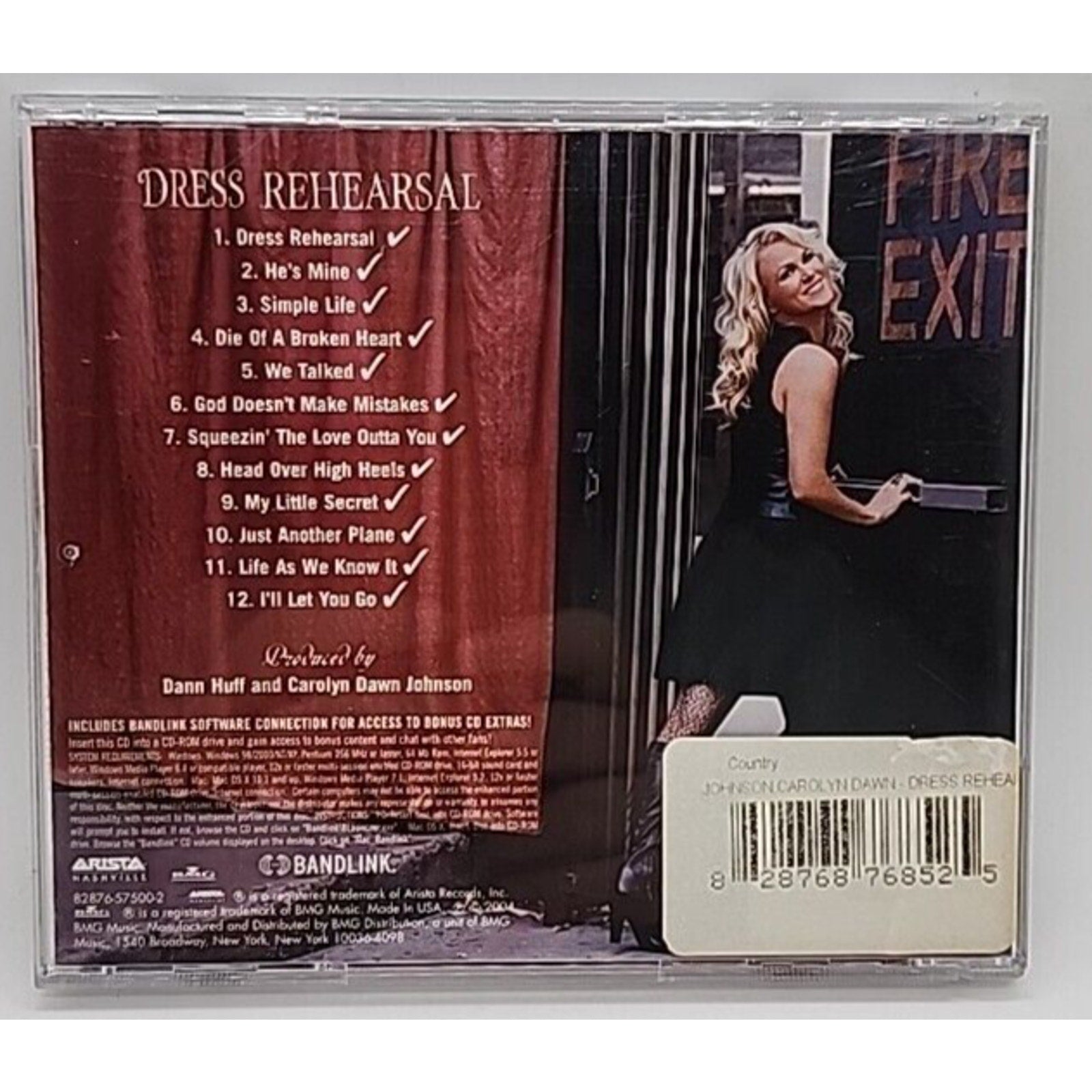 Dress Rehearsal by Carolyn Dawn Johnson (CD, Aug-2006, Sony Music...