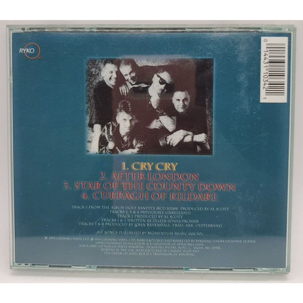Cry Cry [Maxi Single] by Oysterband (CD, Feb-1994, Ryko Distribution)