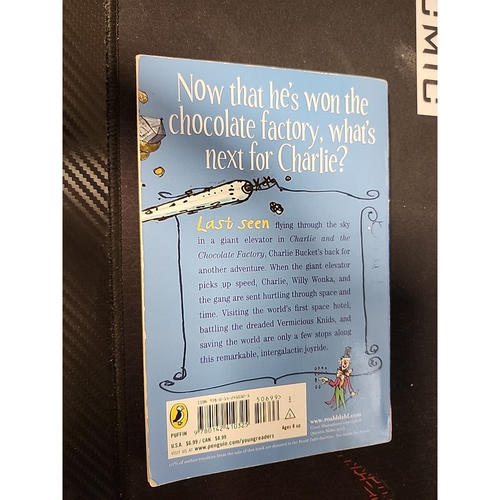 Charlie and the Great Glass Elevator by Roald Dahl (2007, UK-B Format Paperback)