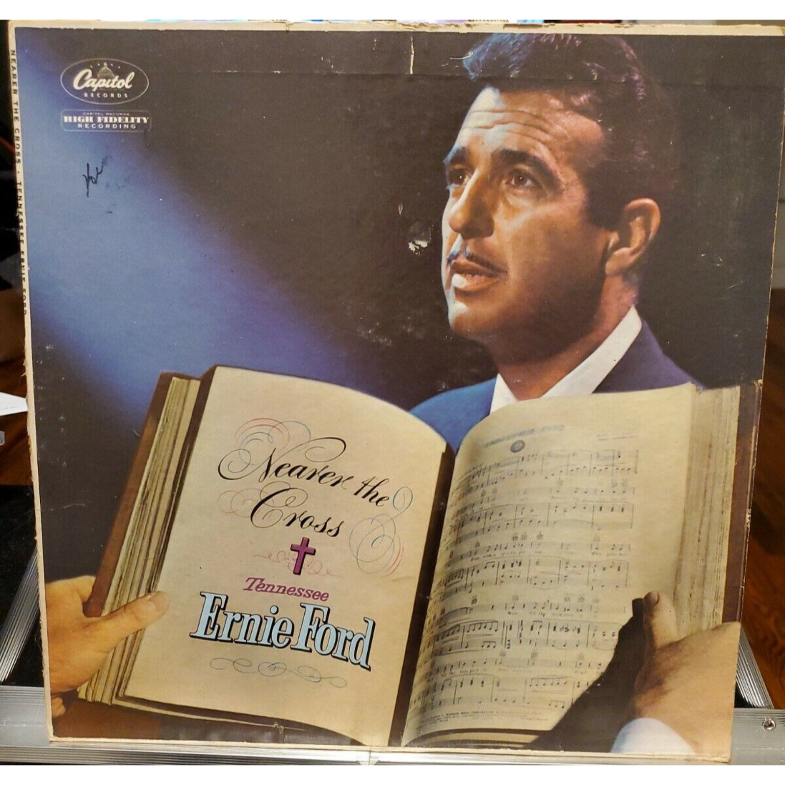 Tennessee Ernie Ford Nearer The Cross T-1005 (Record)