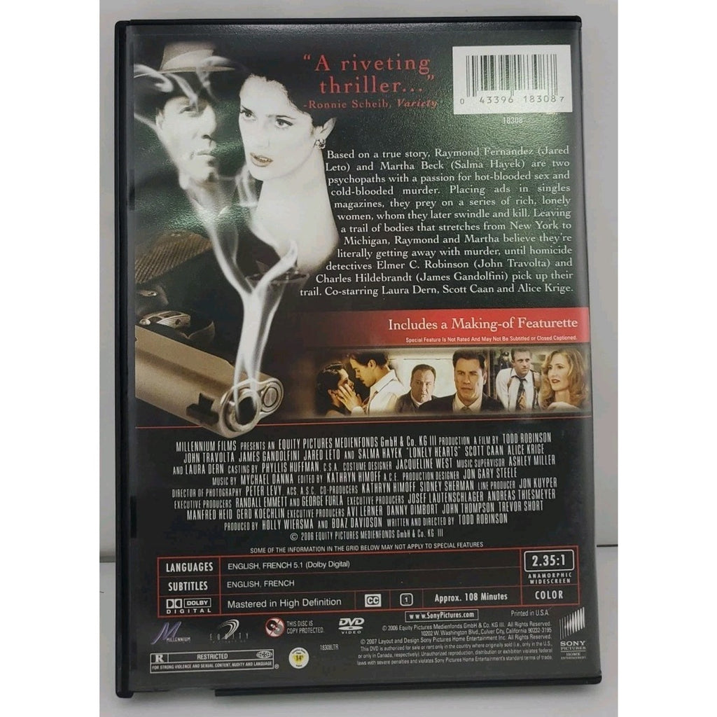Lonely Hearts (DVD, 2007)