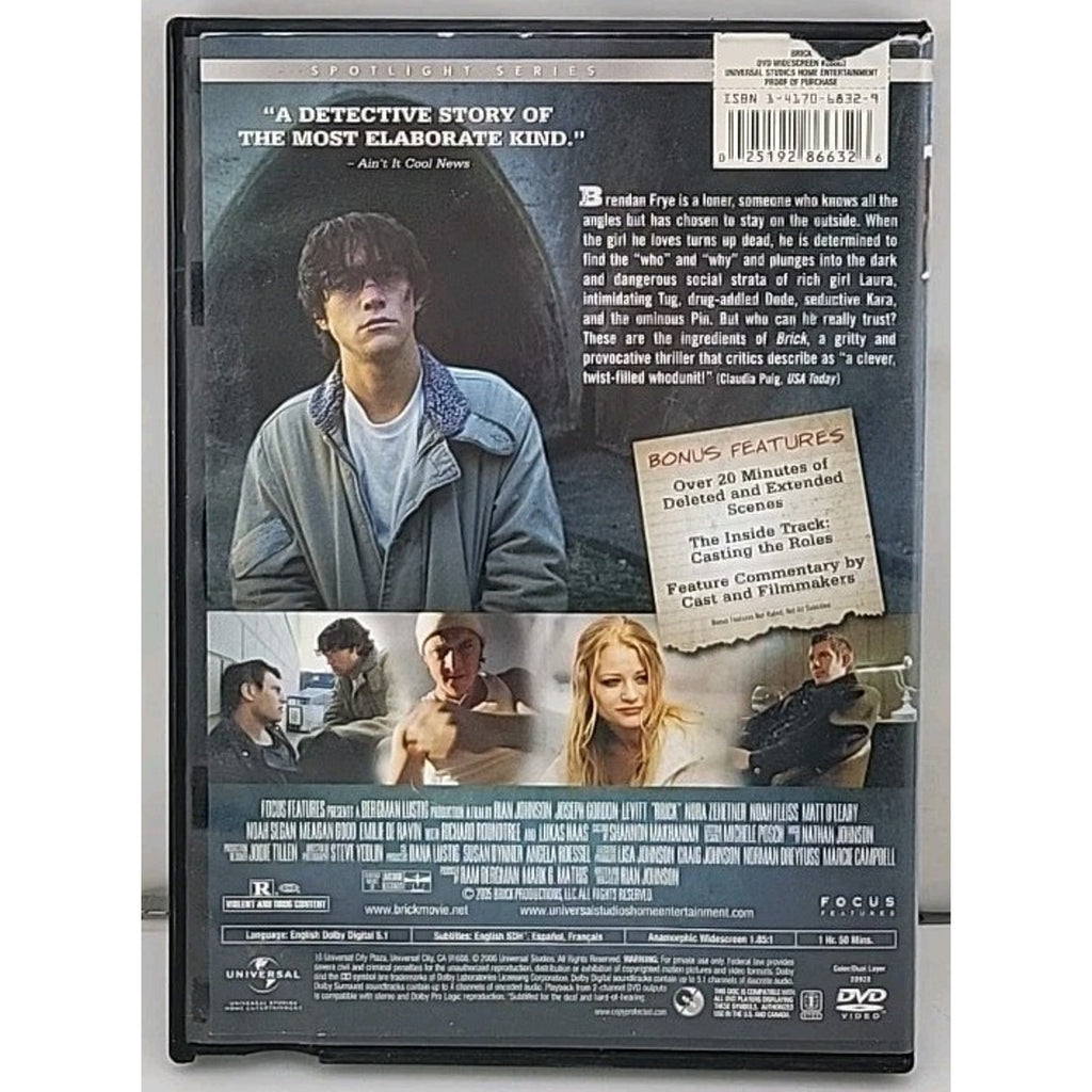 Brick (DVD, 2005)