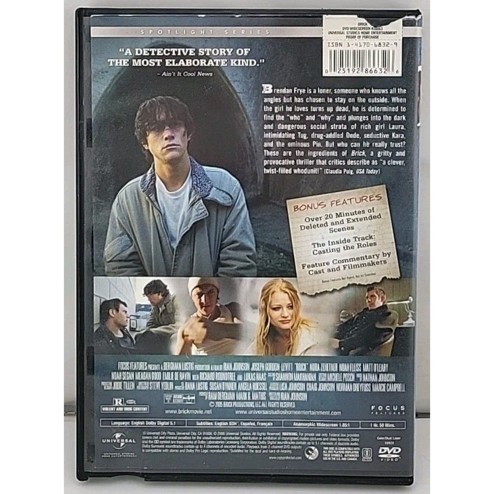 Brick (DVD, 2005)