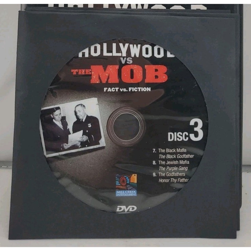 Hollywood vs. The Mob - Fact vs. Fiction (DVD, 2008, 3-Disc Set)