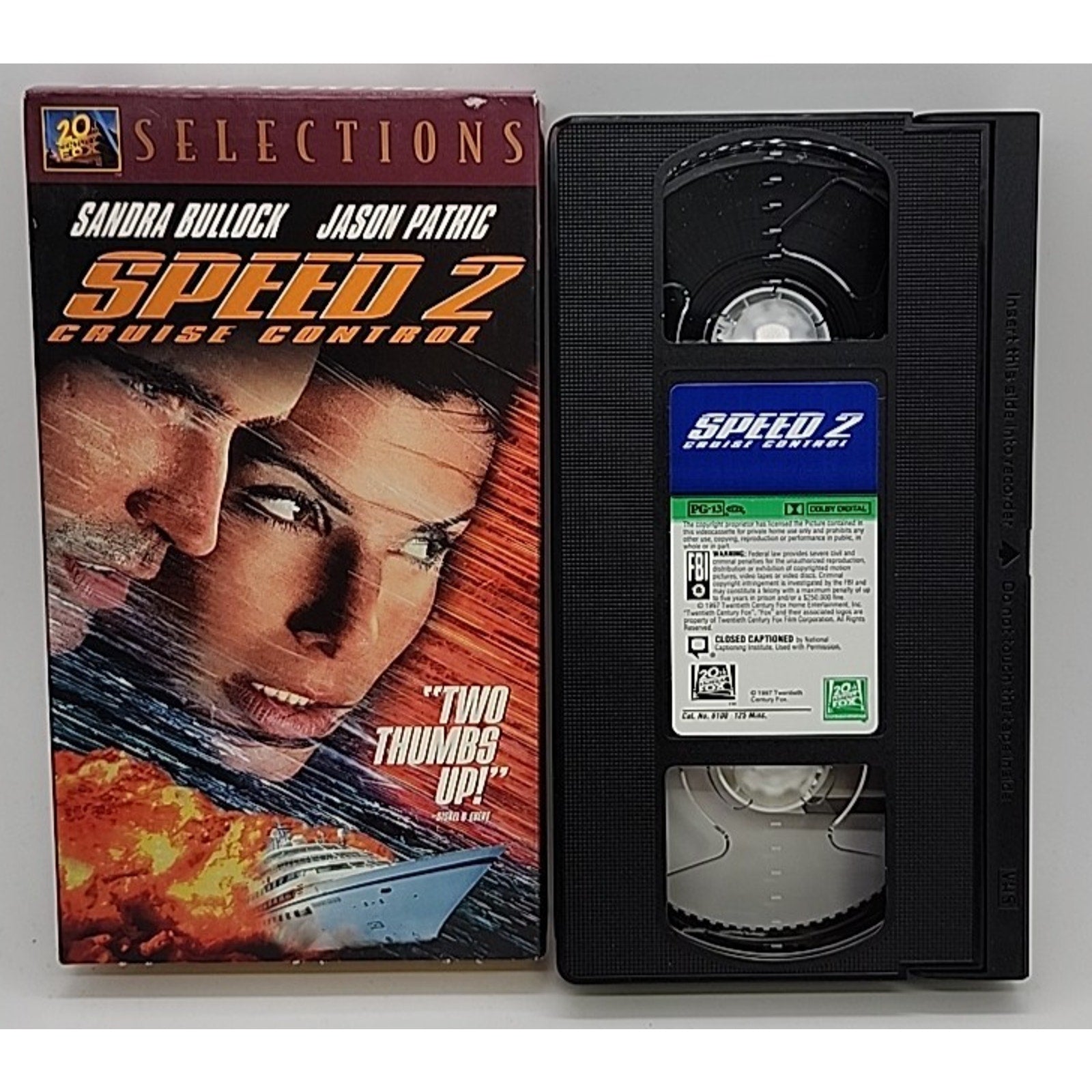 Speed 2 Cruise Control (VHS, 1997) - Selections