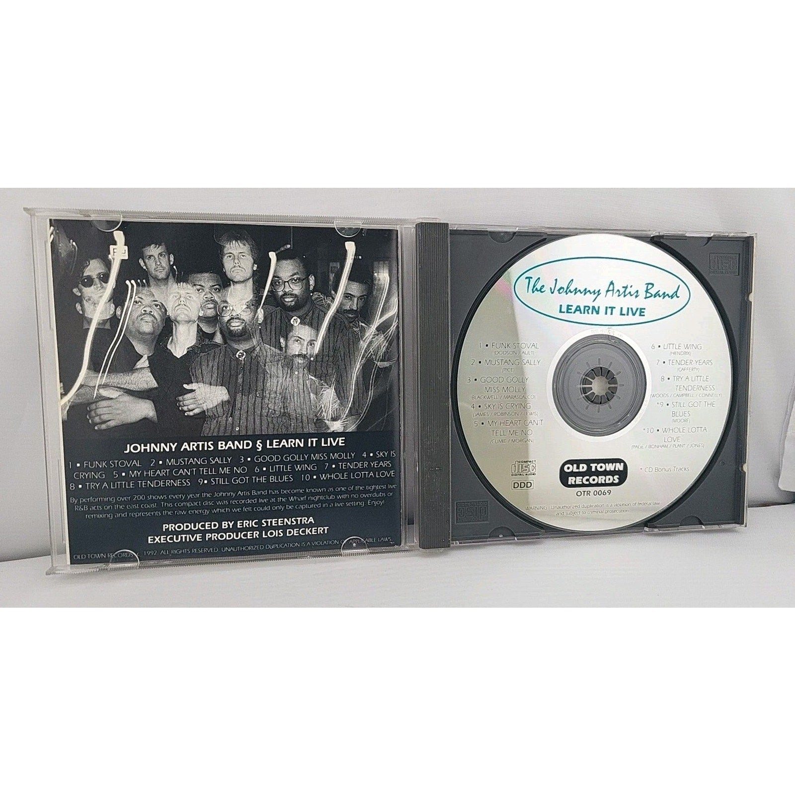 Learn It Live - The Johnny Artis Band CD