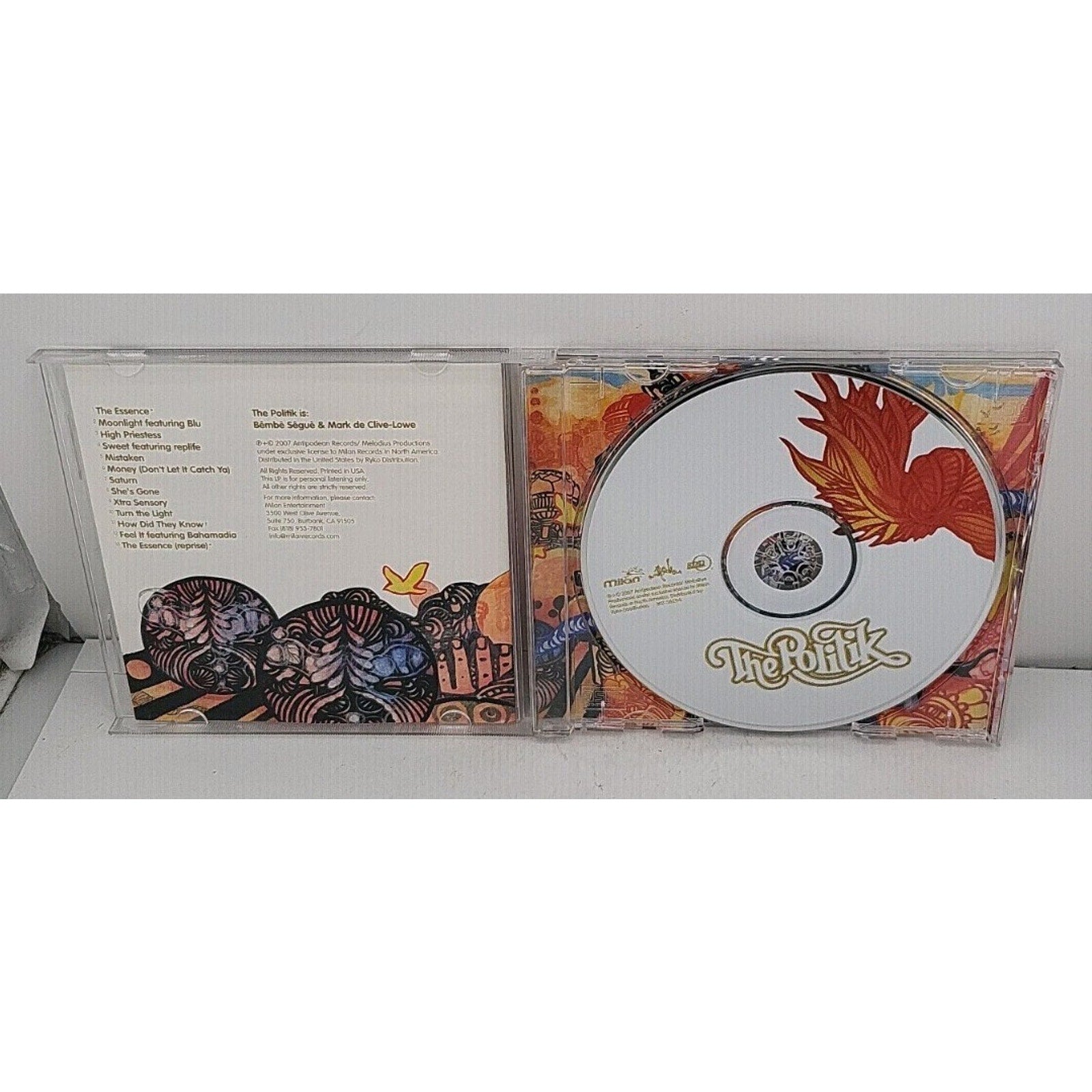 Politik by The Politik (CD, 2007)