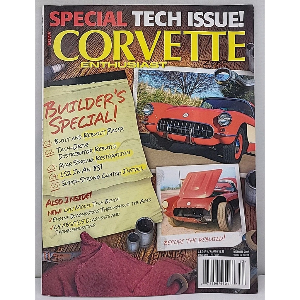 Corvette Enthusiast Magazine December 2007 Volume 10 Issue 12