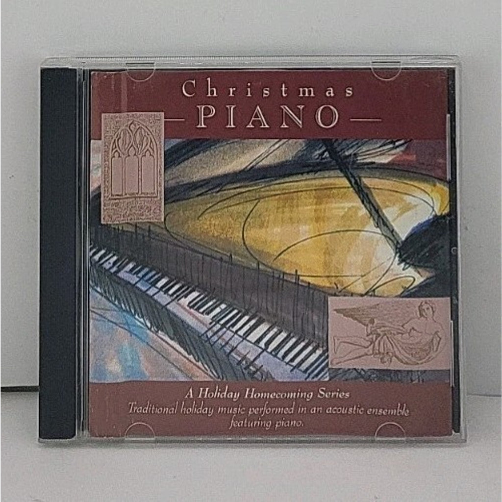 Christmas Piano Traditional Holiday Acoustic Music Carols CD