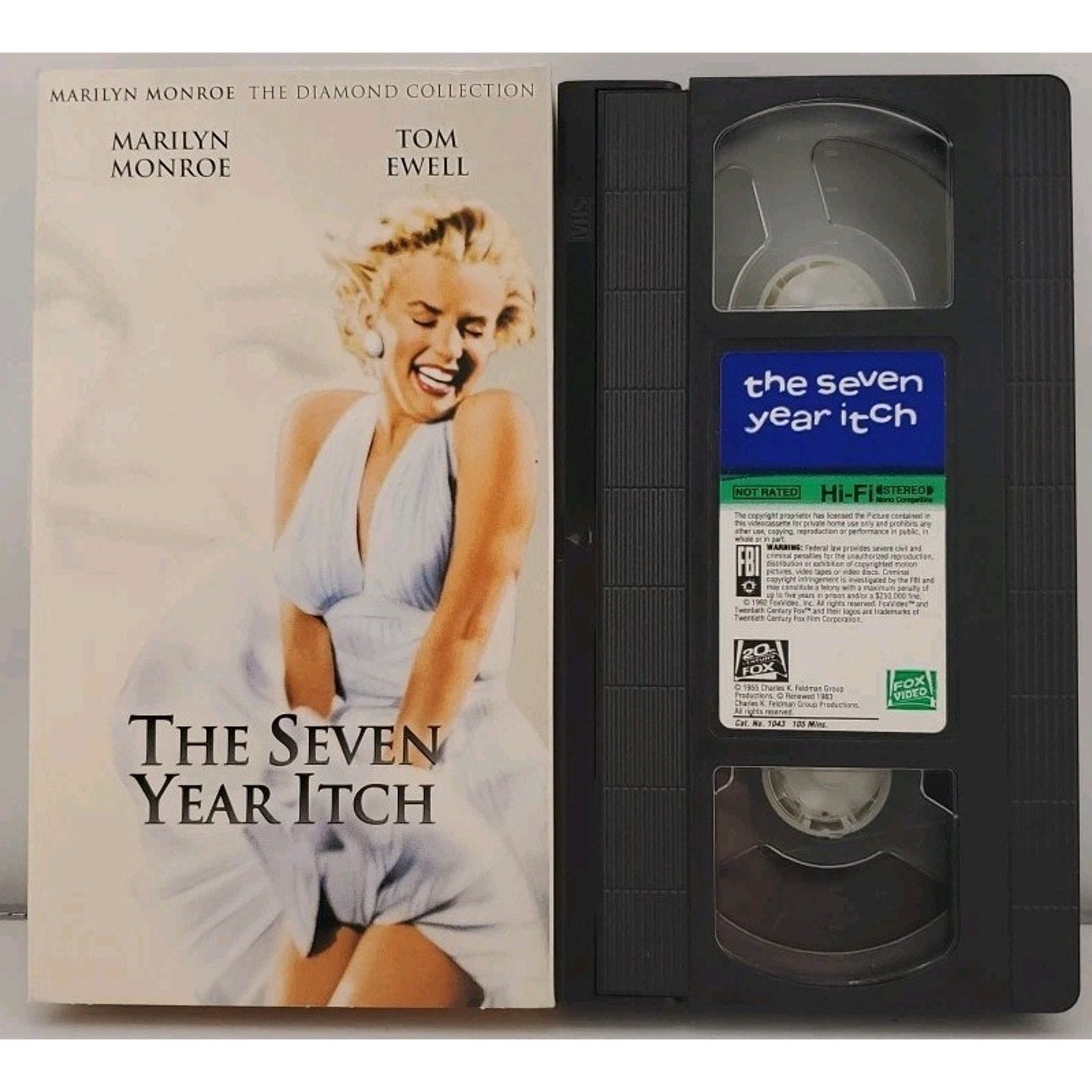 Marilyn Monroe: The Diamond Collection Volume 1 (VHS, 2001, 6-Tape Set)