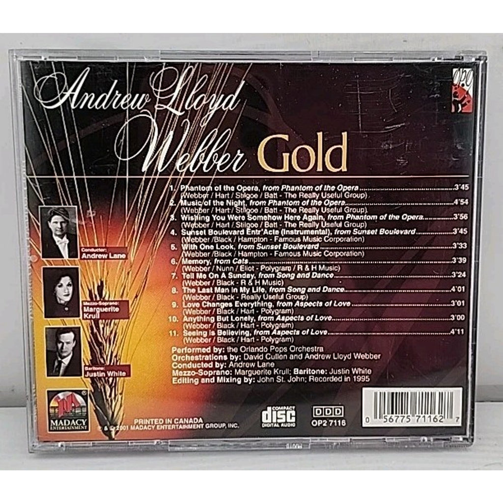 Andrew Lloyd Webber Gold - Audio CD