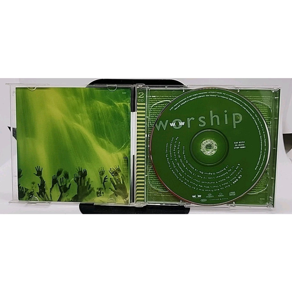 WoW Worship Green by Various Artists (CD, 2001, 2-Discs)