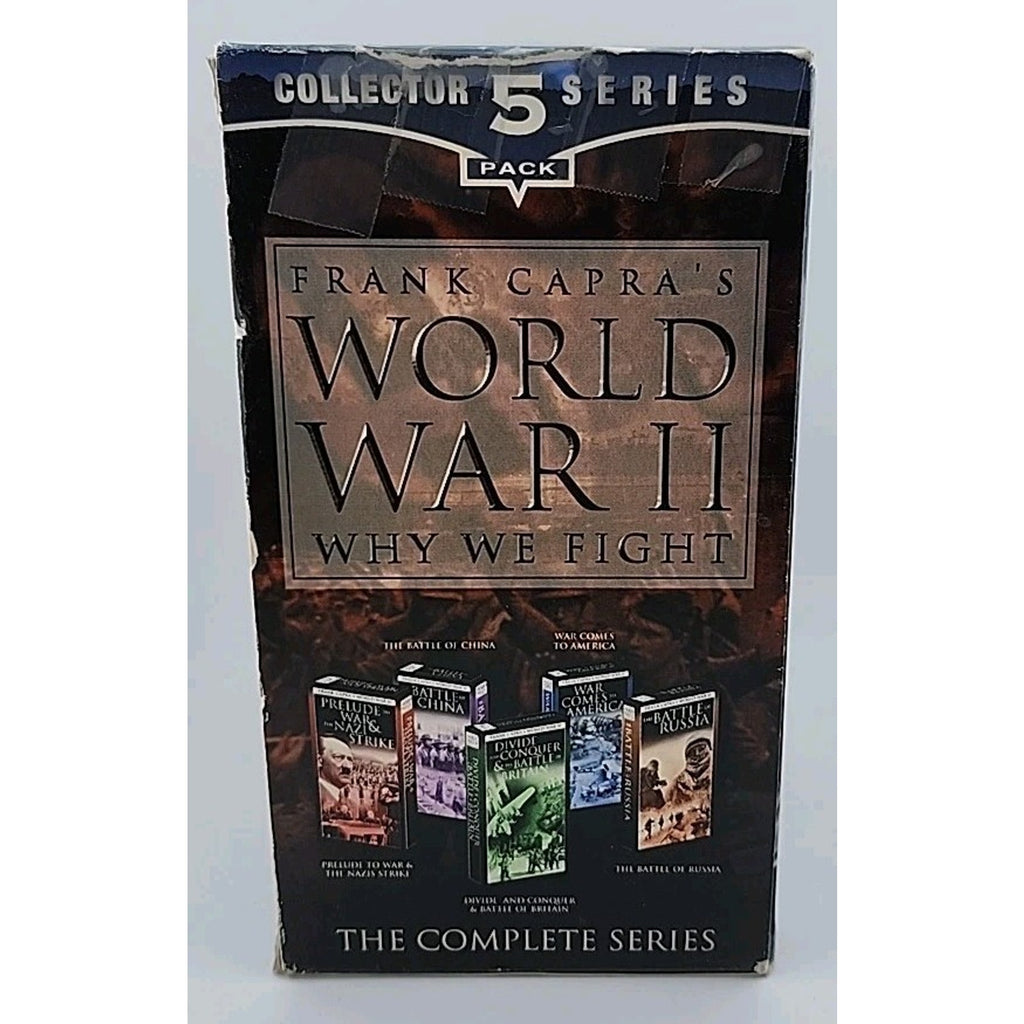 Why We Fight - Series Set (VHS, 2002, 5-Tape Set)