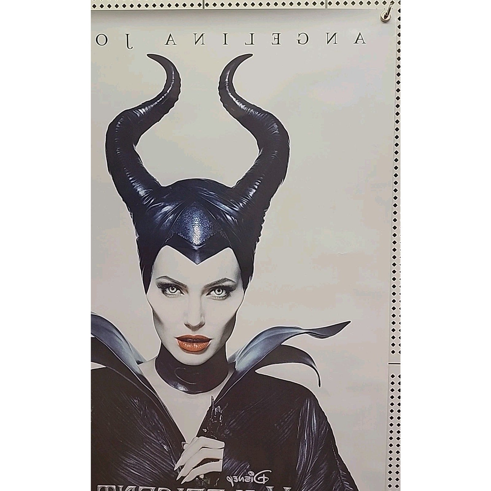 Disneys "Maleficent" Original Movie Poster 27x40in (2014) Double Sided Jolie