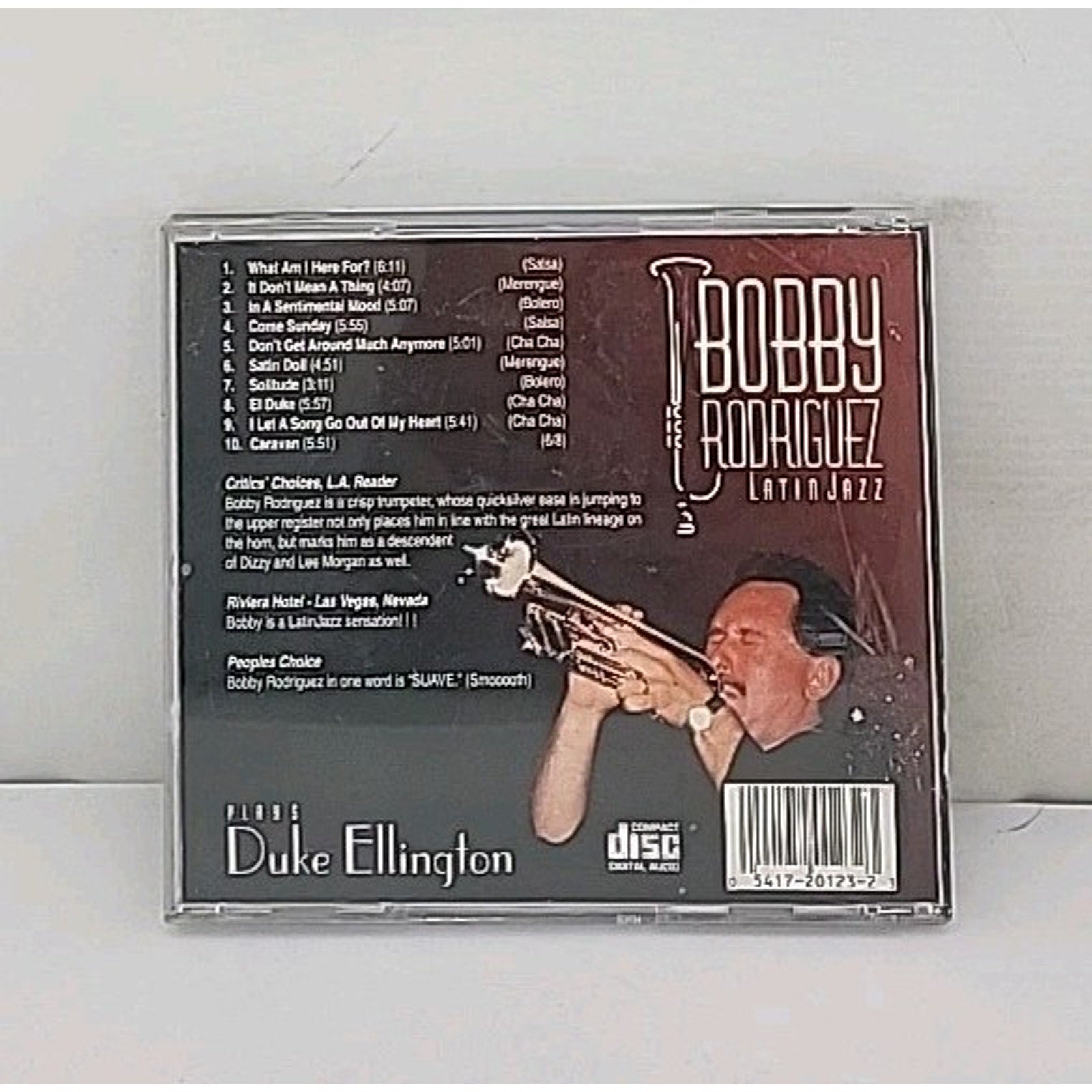 Bobby Rodriguez - Plays Duke Ellington CD